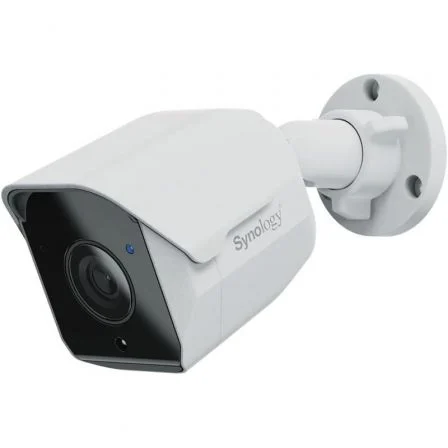 Synology BC500 Cámara de Vigilancia IP Exterior 5MP, 110° Campo de Visión, Visión Nocturna 30m, IA con Detección de Personas/Vehículos, Resistente IP66, Control por App